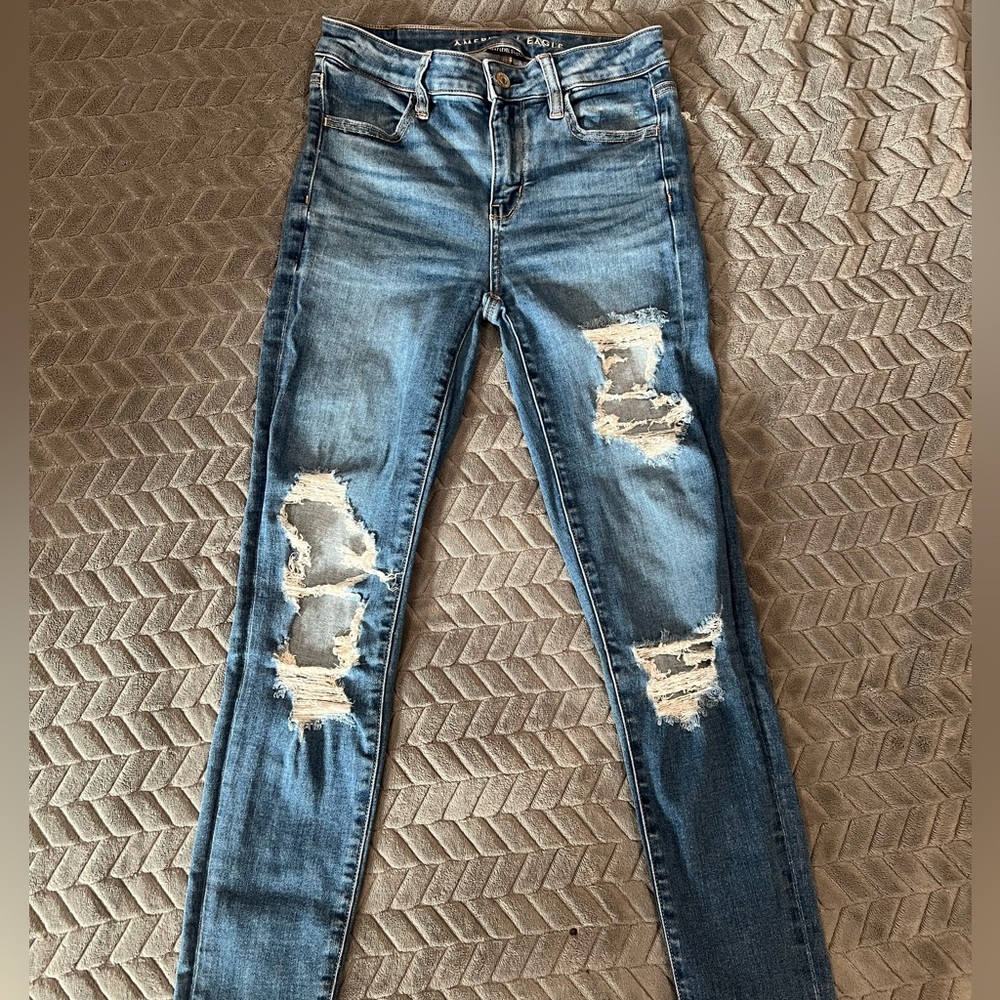 American eagle jeans size 4 long